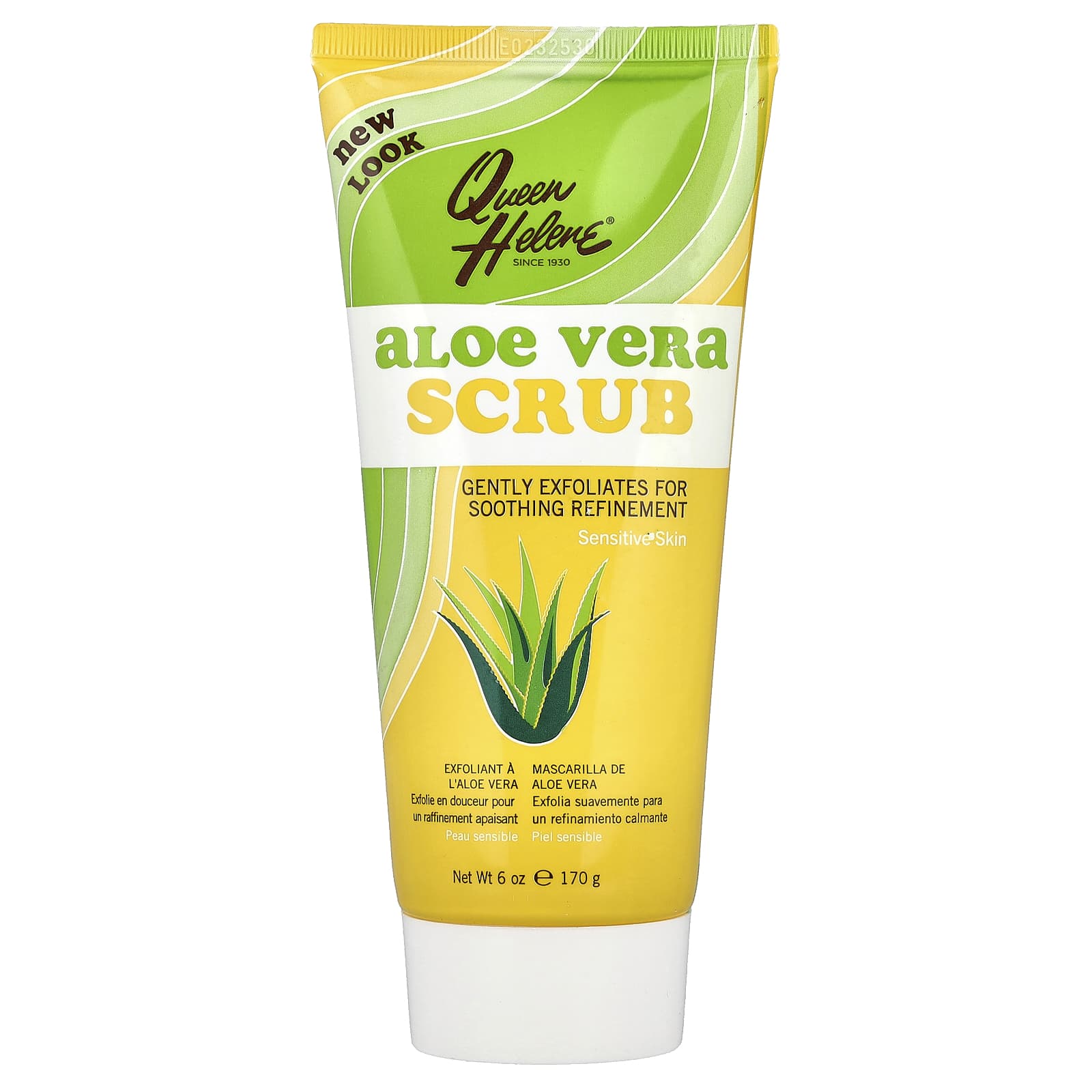 Queen Helene, Aloe Vera Scrub, Sensitive Skin, 170g (6oz)
