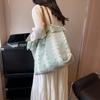 Embroidery Tassel Shoulder Bag Handbags Weave Tote Bag Office Worker Tote Straw Bag  Beach