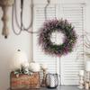 Artificial Front Door Wreath 4 Season Eucalyptuses Flowers Wreath for Wedding