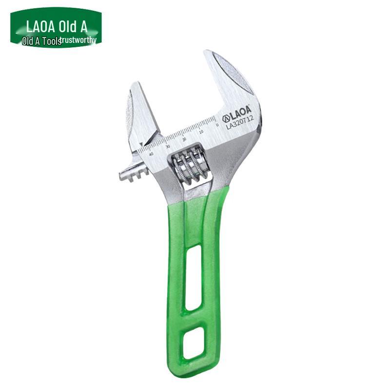 LAOA Lightweight Wide-Jaw Adjustable Wrench