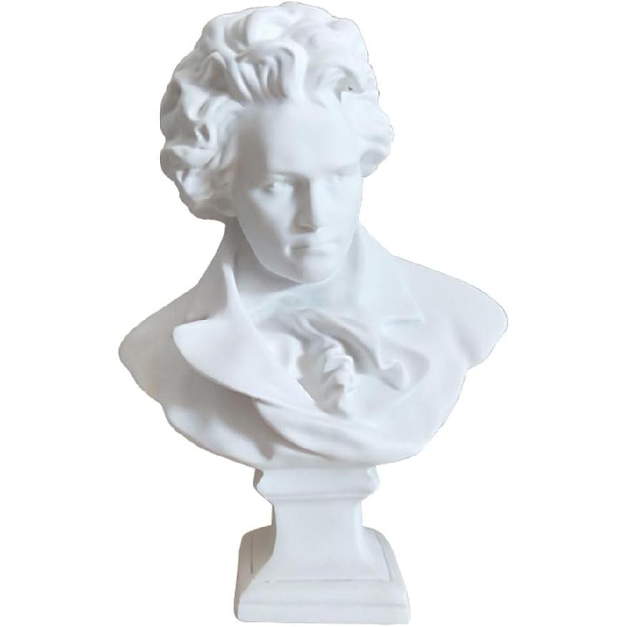 

Garneck 1pc Bust Masculine Decor Greek Bust Greek Decor Mini Greek Statues Music Composers Statues Beethoven Bust Statue Art Decor Sketch Sculpture