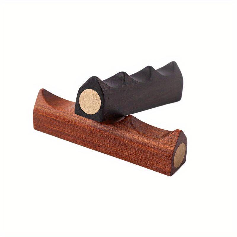 Wooden Brush Pen Holder Chinese Brush Pen Rest Stand Painting Calligraphy Pens Holder School Stationery Supplies New