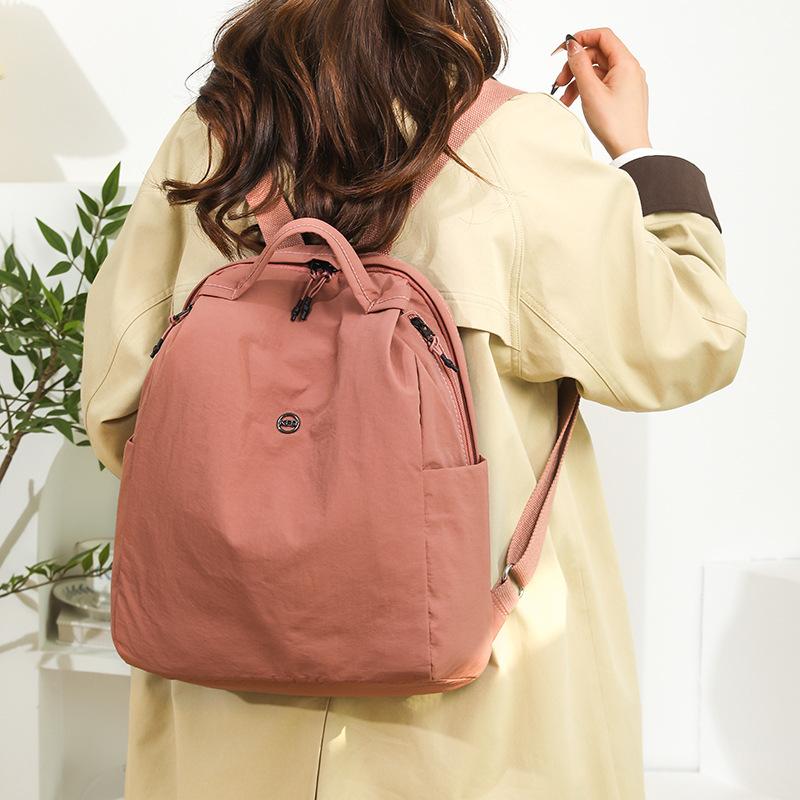 Dual-shoulder Backpack - Simple Travel Backpack for Mountain Climbing, Lightweight Student Backpack for Classes