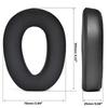 Comfortable Ear Pads Earpads Cooling Gel Pillow Cover for Pxc 550 Mb660 Headphone Round Cover Sleeves Earcups Accessory