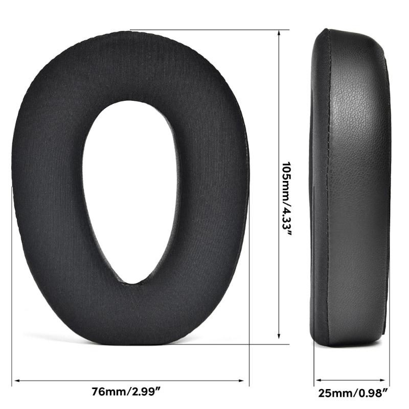 Comfortable Ear Pads Earpads Cooling Gel Pillow Cover for Pxc 550 Mb660 Headphone Round Cover Sleeves Earcups Accessory