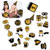 2024 New Year Party Funny Photo Props Wholesale Decorative Photography Accessories