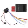 RC 80A Brushed Waterproof ESC Speed Controller with Program Card Set for 1 8 1 10 RC Cars