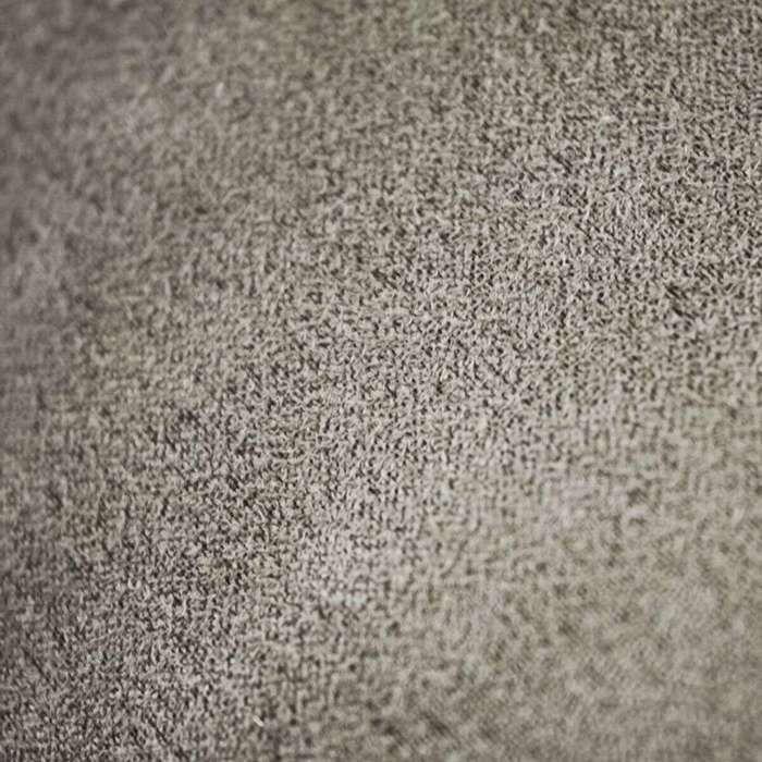 Coussin en suédine taupe 60x40