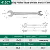 SATA Double-Headed Open-End Spanner Set: 8/10/12/14/17/19/22mm Fixed Forked Wrench