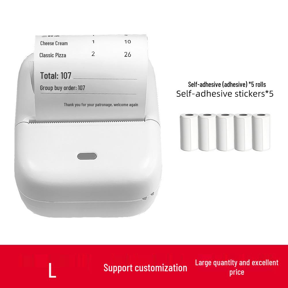 Children's Mini Bluetooth Pocket Printer: Portable Thermal Photo & Label Maker