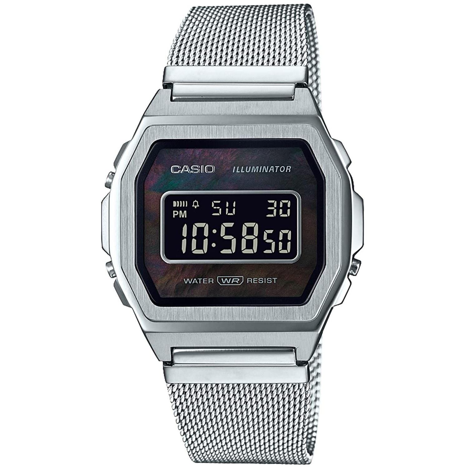 Casio wristwatch standard PREMIUM series A1000M-1BJF unisex silver