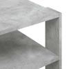 Coffee Table Concrete Grey 58 x 58 x 40 cm Particleboard