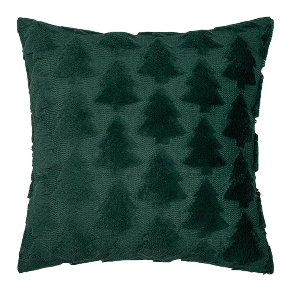 Christmas Pillow Covers Christmas Decor Soft Plush Pillowcase Couch Cushion Case Winter Holiday Decor For Home 45x45cm