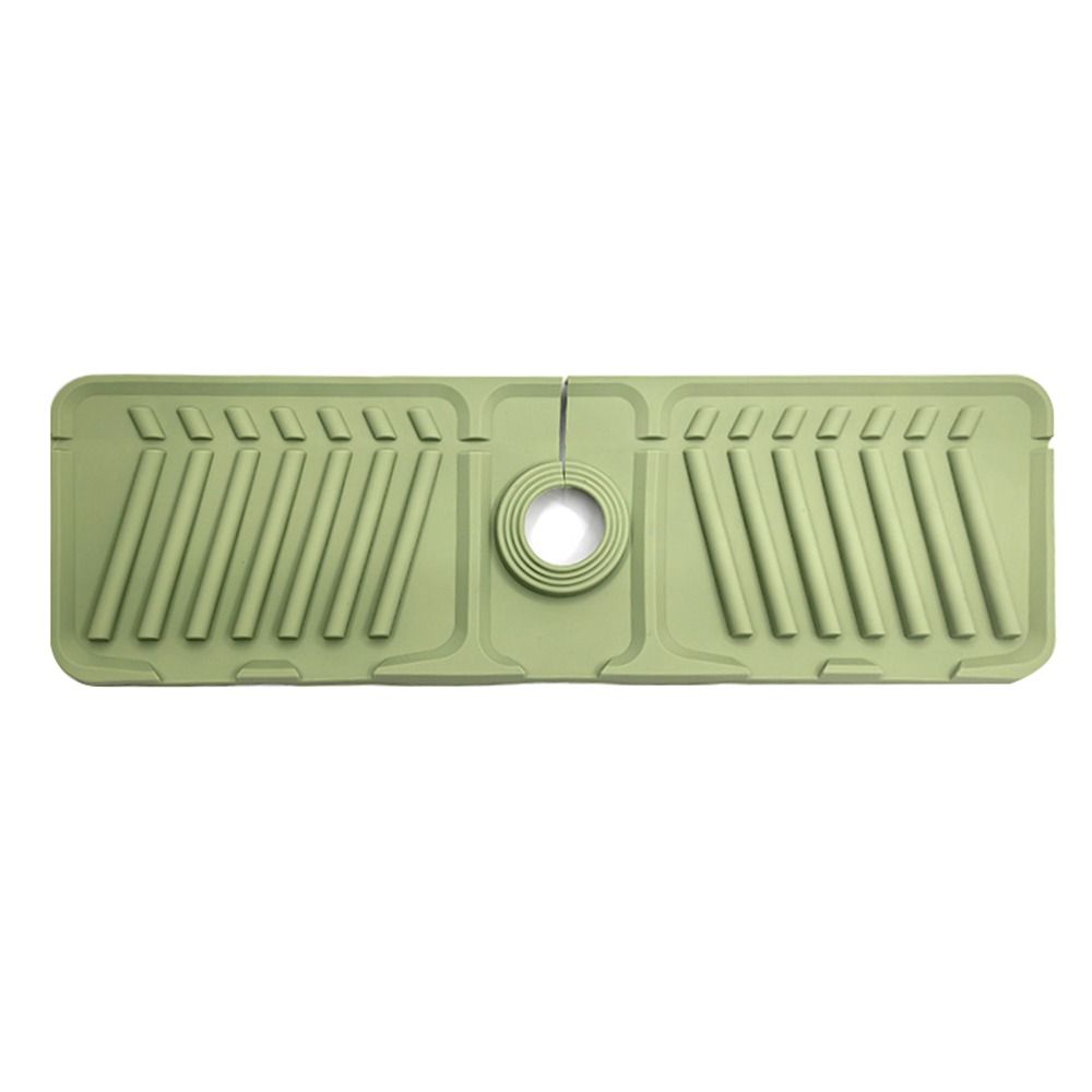 Heightened Slope Faucet Drain Pad Silicone Pool Soap Pad New Sink Splash Mat Bathroom