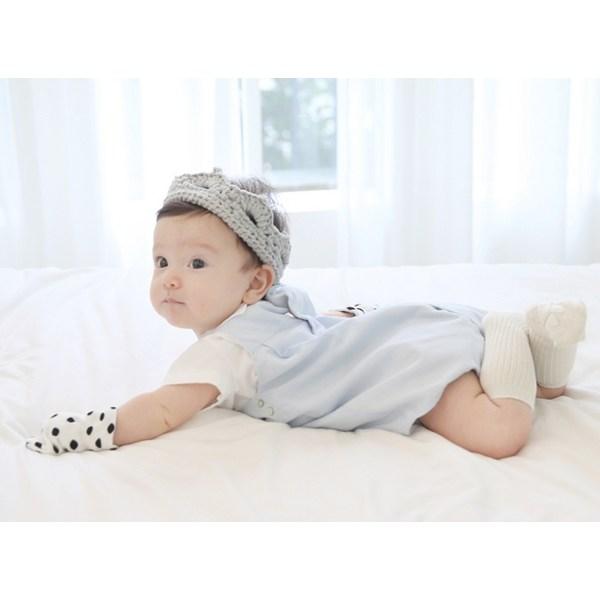 Hi Baby Club Girls' Newborn Simple Socks 2p + Knee Socks 3p Set, Korean Baby Products