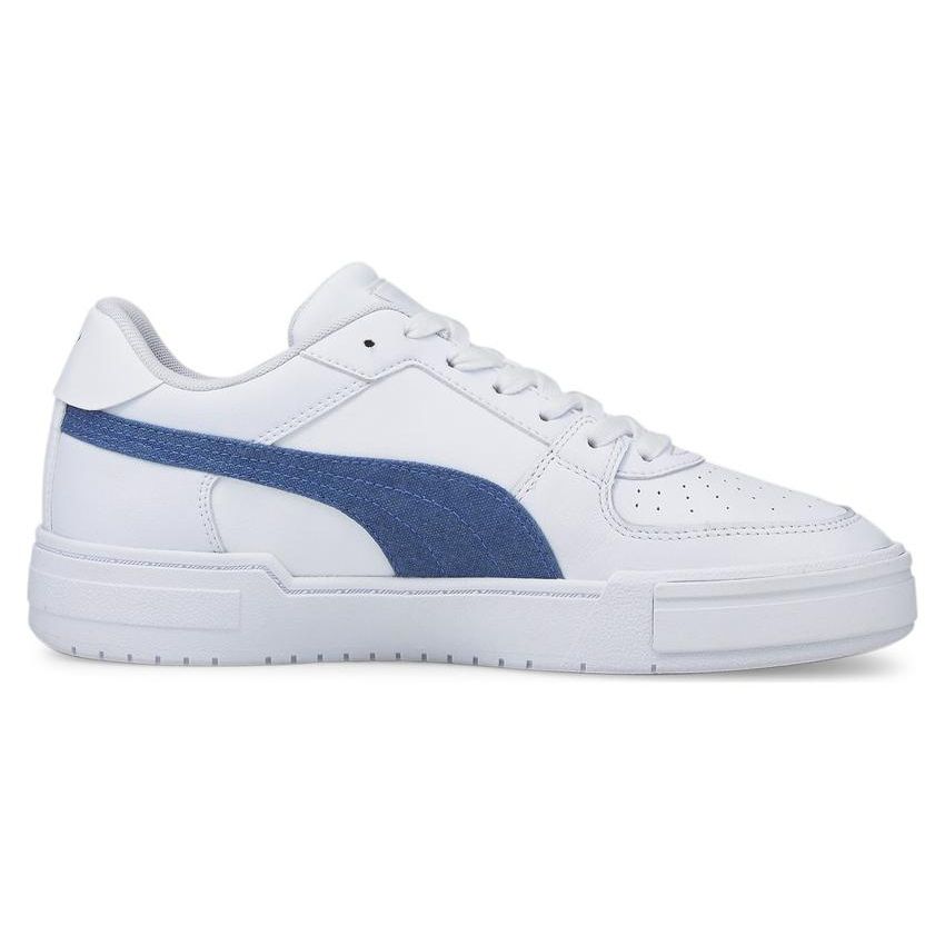 Puma Ca Pro Denim Comfortable Versatile Low-Top Sneakers Unisex Sneakers White Blue 385690-01