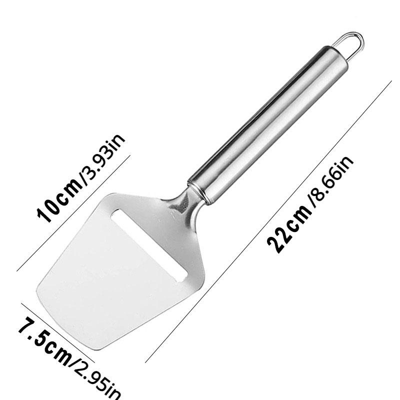 

Нож для масла из нержавеющей стали Многофункциональный нож для масла Завиватель Слайсер Кухонное совершенство Идеально подходит для намазывания и нарезания серебряный