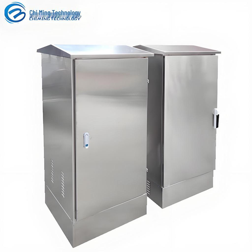 Outdoor Rainproof 304 Stainless Steel Electrical Control Cabinet