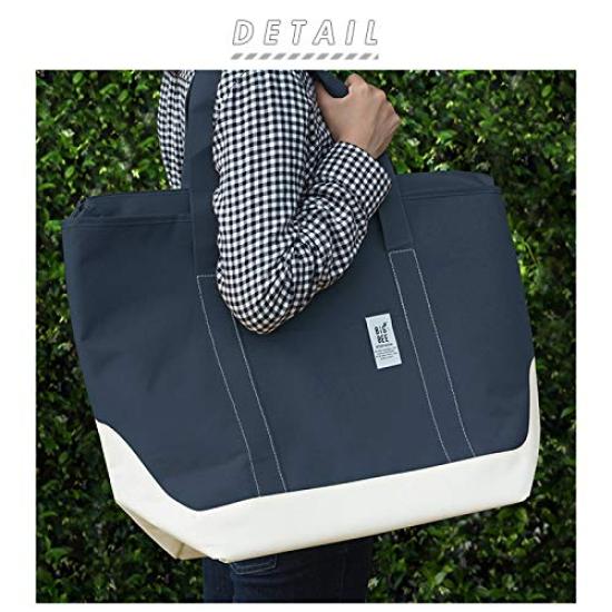 Okato Cooler Bag Tote Insulated Bag Large Ocean Navy BIGBEE