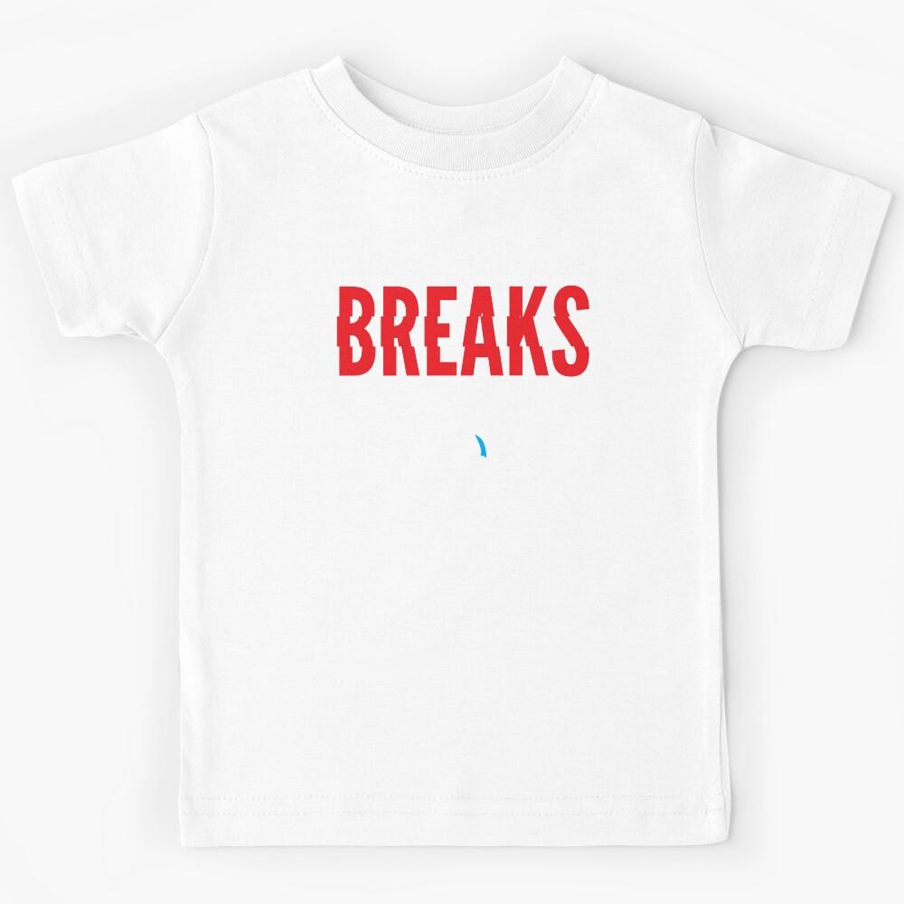 When A Guitar String Breaks Dark Theme Kids T-Shirt 100
