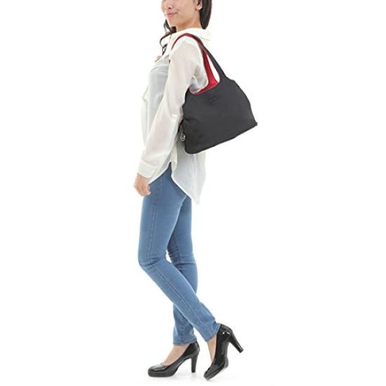 Savoy Handbag SM081004 Black Red