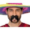 Costume Accessory - ATOSA - Giant Mustache - Brown - 1 Piece - Unisex Adult