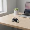 2Pcs USB Type A Converters Adapters Plugs and Play Design For Laptops Keyboards Stable Connection