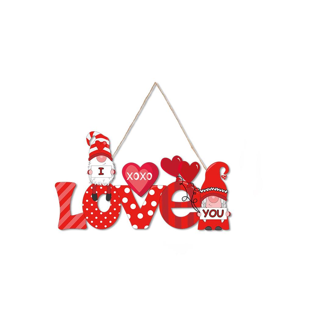 Valentine's Day Gifts Garland Paper Door Hanging Engagement Wedding Decorations Party Supplies