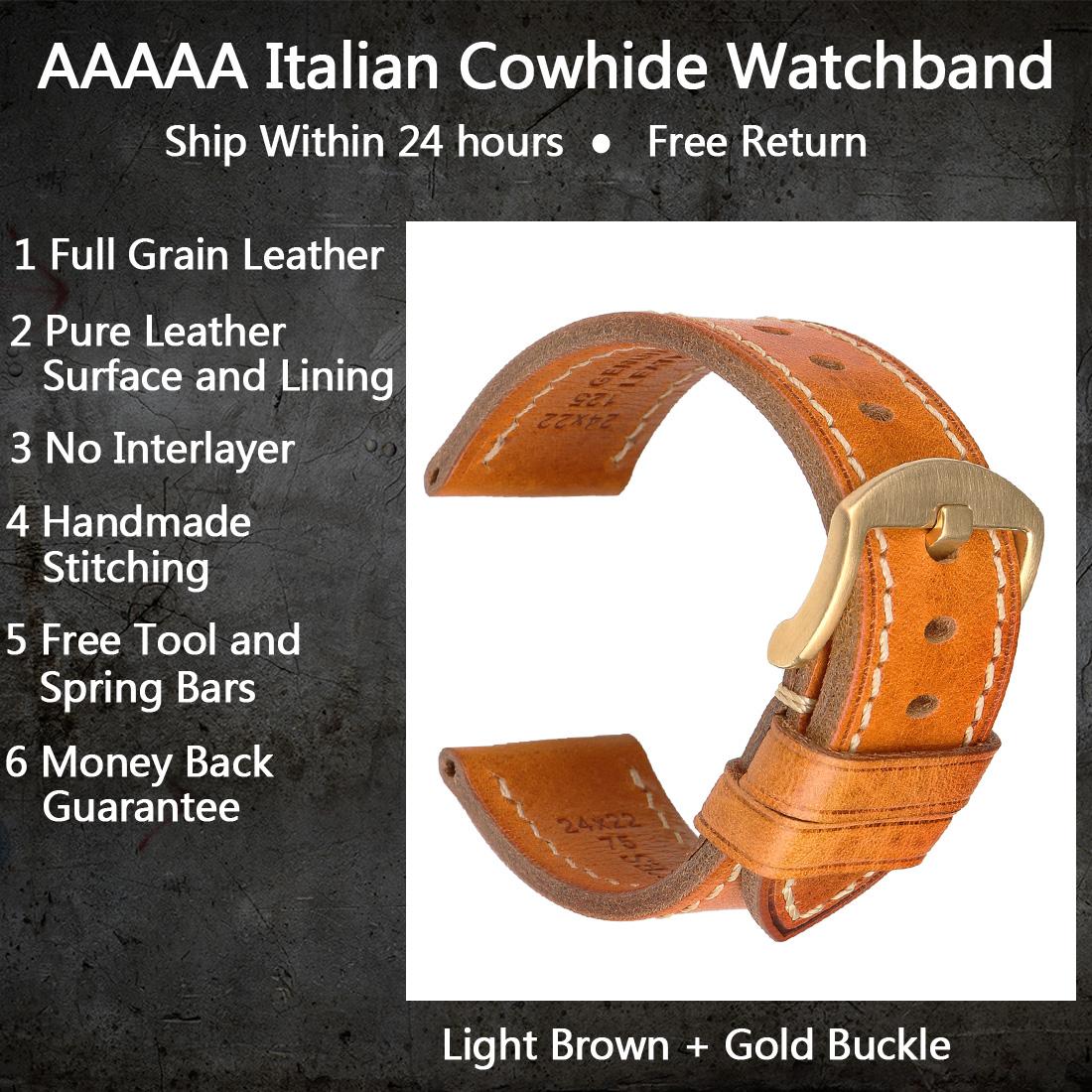 

Ремешок для часов из натуральной кожи ручной работы 20 мм 22 мм 24 мм с черной пряжкой, мягкий ремешок для часов для Omega IWC 19mm