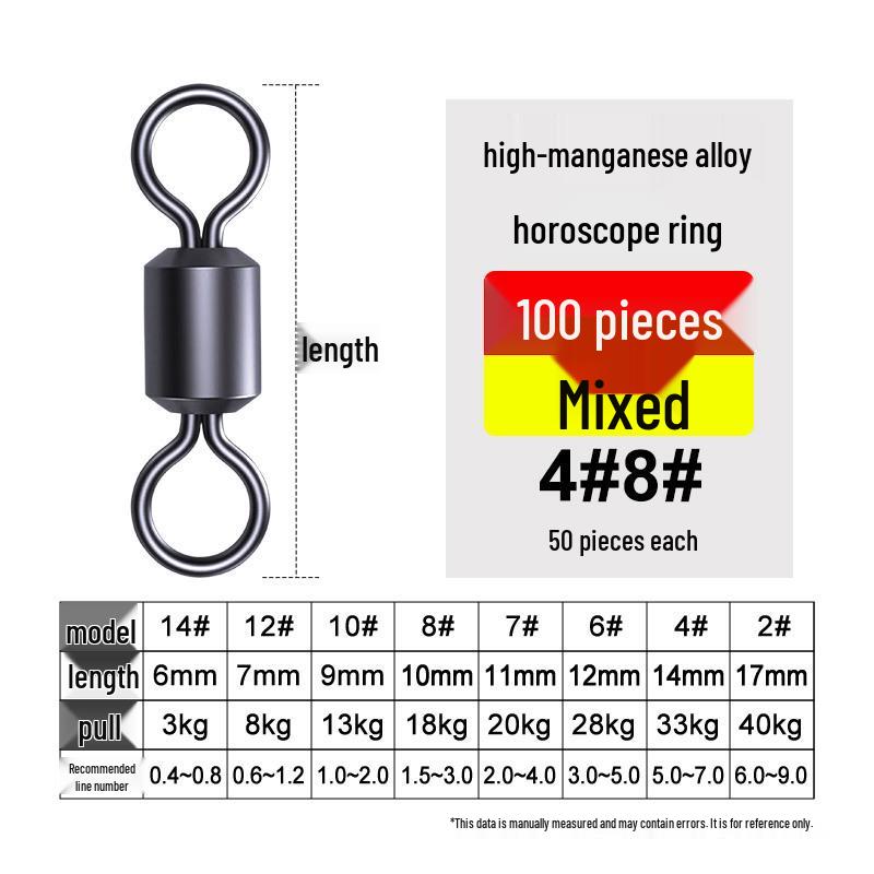 Stainless Steel Fishing Quick-Connectors: Strong Pull Force Lure Accessories