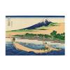 Puzzle Katsushika Hokusai Thirty-Six Views Mount Fuji Tokaido Ejiri Lake Tago Map (Ukiyo-e) 1000 Pieces Jigsaw Wooden Relax Change Pace Wall Painting