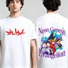 2026 Summer New Arrival Evangelion Pattern Street Style Print ShortSleeve TShirt Y2k Style Suitable For Both Unisex And Unisex