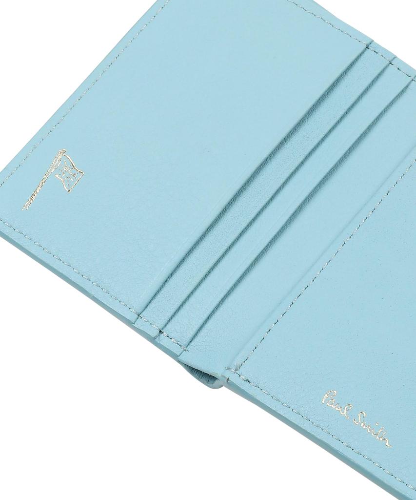Paul Smith Wallet 555400G040 Light Blue Tri-fold