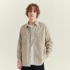Spring and Autumn New Men's Solid Color Business Commuter Simple Long Sleeve Shirt