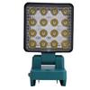 LED Work Light with Stand Rechargeable Portable USB TYPE C 5V 2A 11‑15W 1200‑1500lm for BL1830 BL1850 BL1840 18V Battery