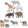 High-quality Pvc Jungle Animal Models With Elephant Tiger Lion Ideal For Children