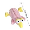 Large Capacity Plush Pencil Case Stationery Organizer Big Eyes Bird Pencil Pouch  School Supplies