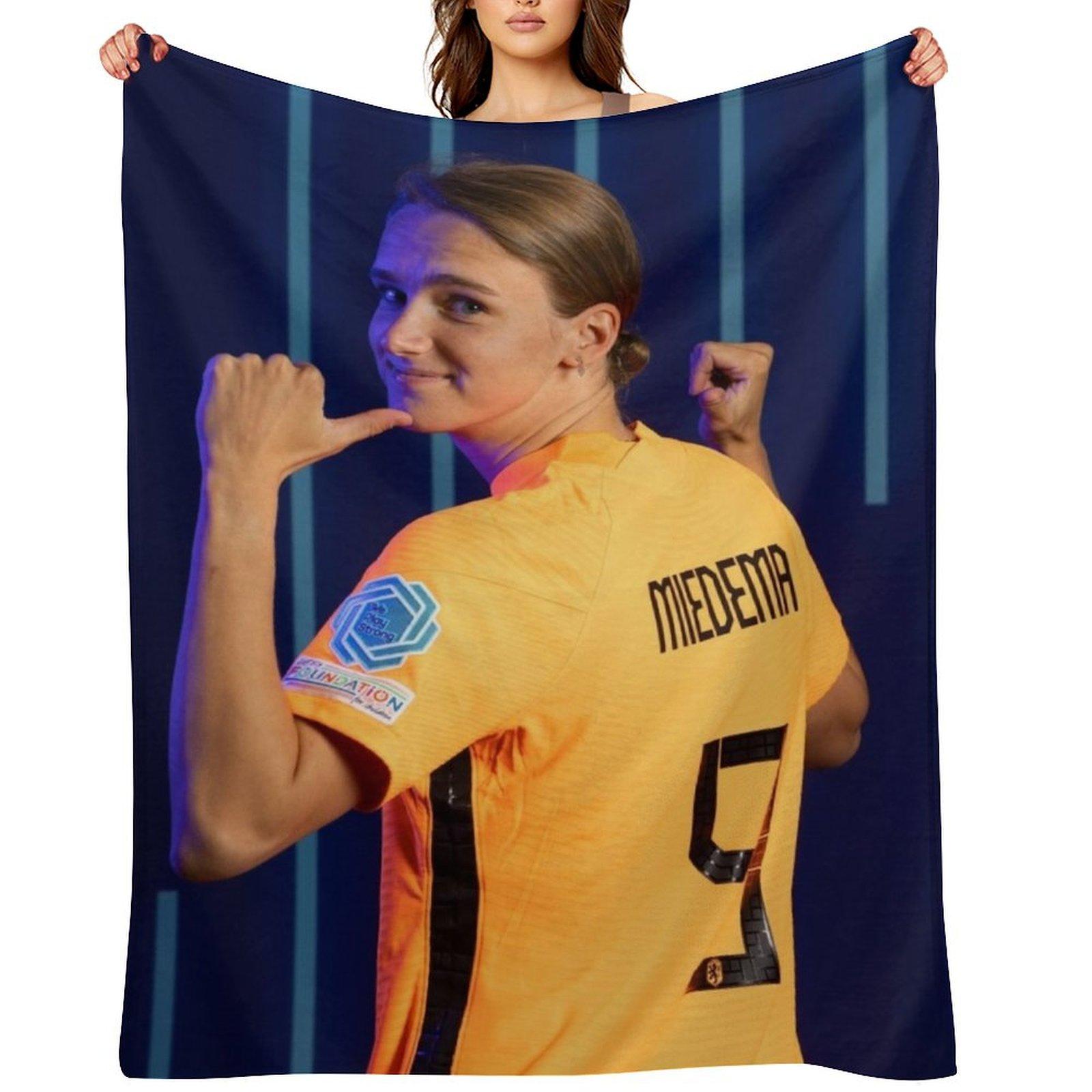 vivianne miedema 2#220922 Throw Blanket Kid S Soft Plush Plaid Travel christmas decoration Blankets 30x40in