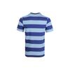 Nike Swoosh Stripe Short Sleeve T-Shirt Men Tops Blue CQ5197-436