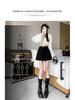 2024 Autumn/Winter Women's Woolen High Waist Wide Leg Shorts - Stylish Casual Fashion Shorts
