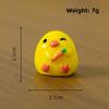 Resin Craft Duck Figurine Creative Desk Ornament With Unique Design For Living Room Decor