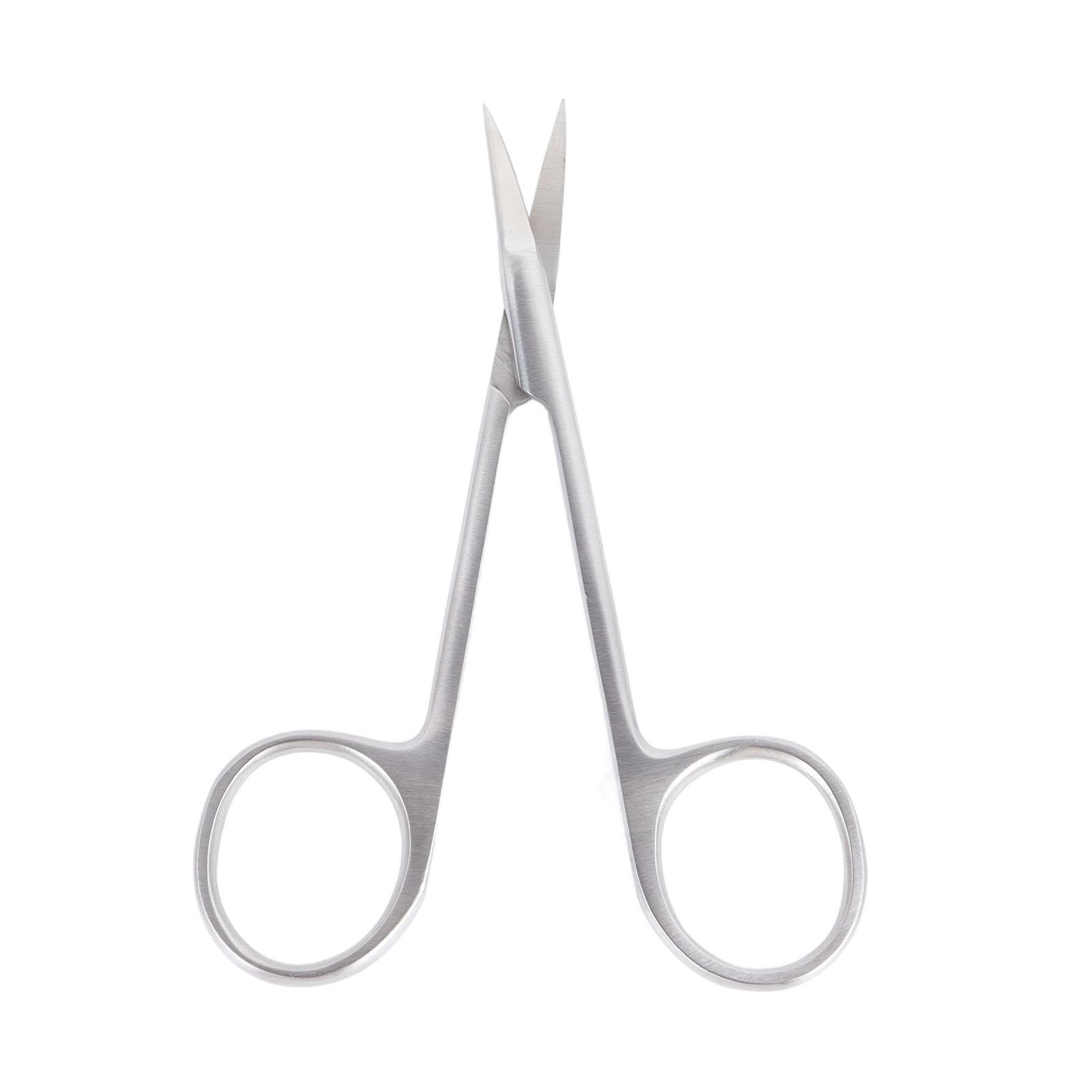 

Professional Precise Pointed Tip Cuticle Scissors Stainless Steel Curved Blade Manicure Scissors