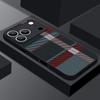 Luxury Cloth Texture Case For iPhone 17 Pro Max Case iPhone 16 Pro Max 15 14 13 16E 17E Magnetic For Magsafe Hybrid Matte Cover