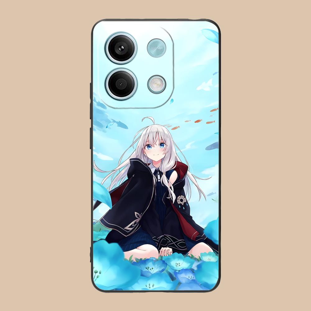 

Wandering Witch Elaina Matte TPU Mobile Phone Case for POCO M7 M6 M5 M4 M3 X7 X6 X5 X4 X3 Pro GT 5G Colorful Printing Cover Poco X3 GT