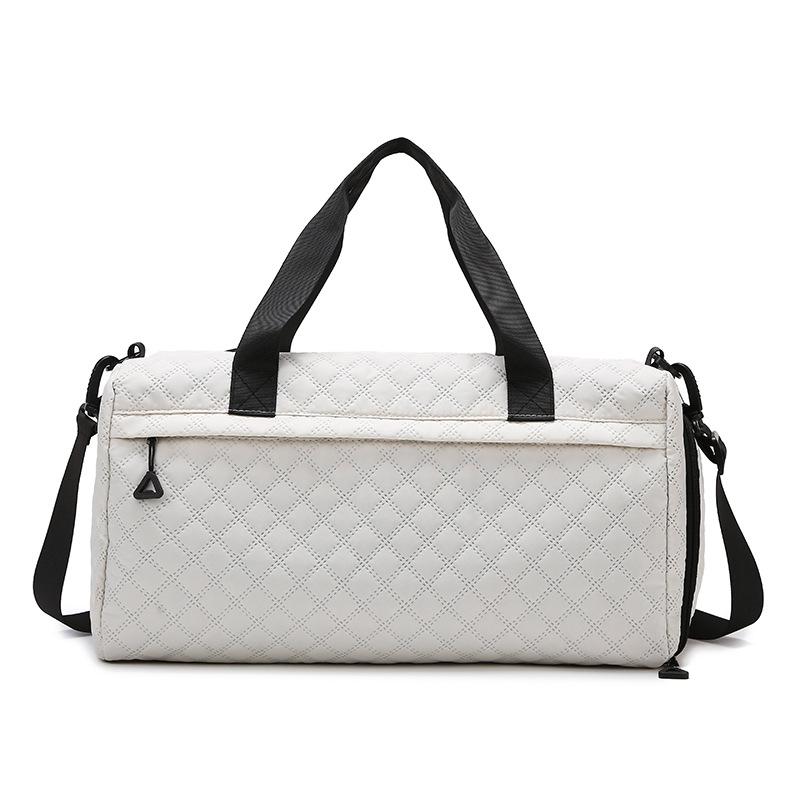 

Dry and Wet Separation Sports and Fitness Bags for Going Out Large Capacity Diamond Casual Hand-held Travel Bags Can Be Put on The Lever and Shoe Bin