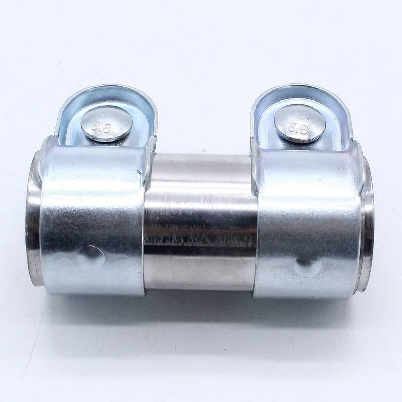 35mm x 95mm Pipe Connector Double Clamp Exhaust System FA1 Pipe Connector for Exhaust System Car Tools Car Modification