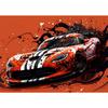Abstract Colorful Art Vehicles Canvas Painting Cool Car Graffiti Posters and Prints Wall Art Pictures for Living Room Home Decor