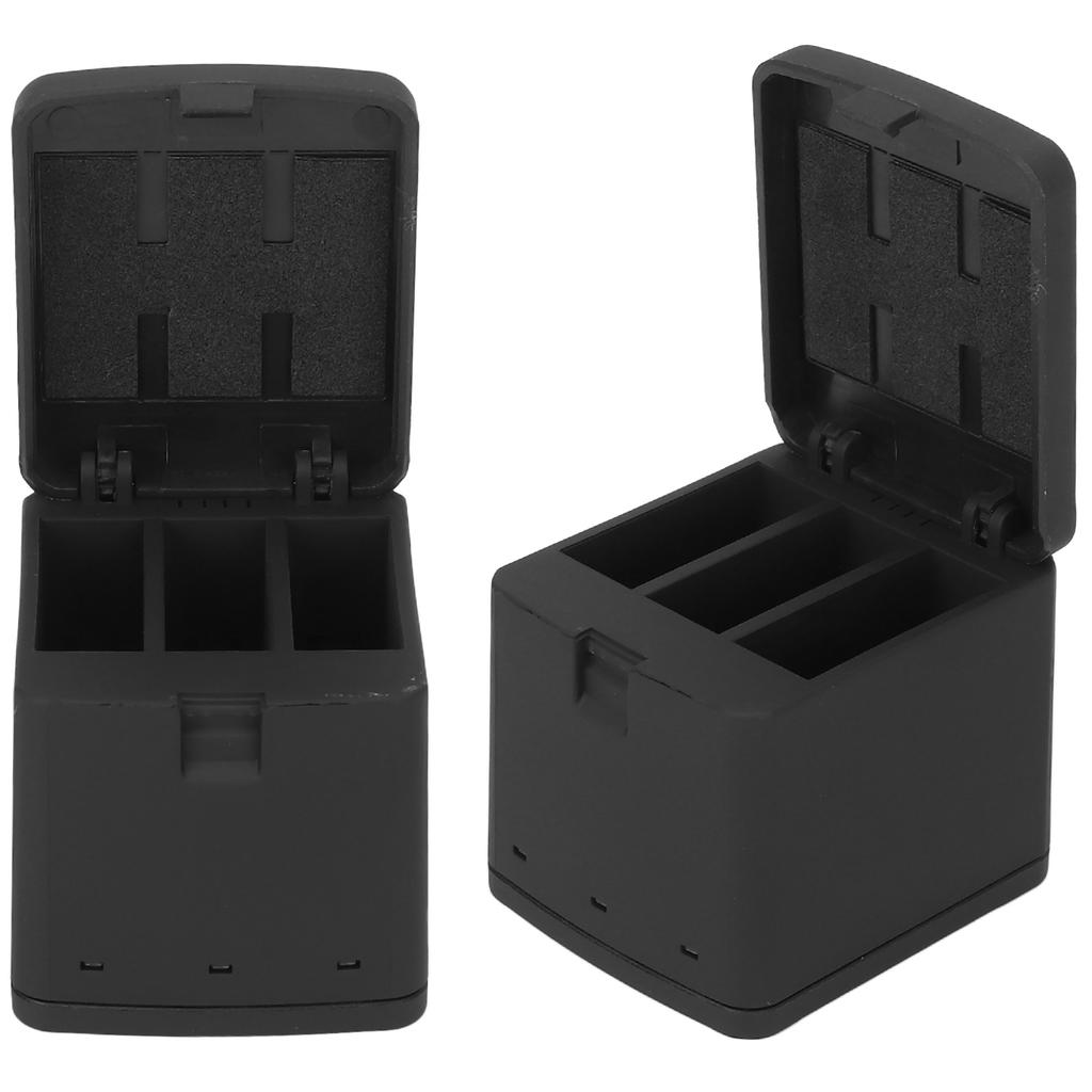 Triple Battery Charger USB Rechargeable Triple Slot Battery Charger for AHDBT‑501 601 701 801 Camera Battery