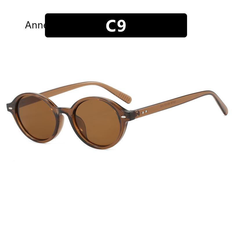 

Sexy Small Oval Sunglasses Designer Men Vintage Sun Glasses Woman Fashion Luxury Shades UV400 Thin Black Eyewear