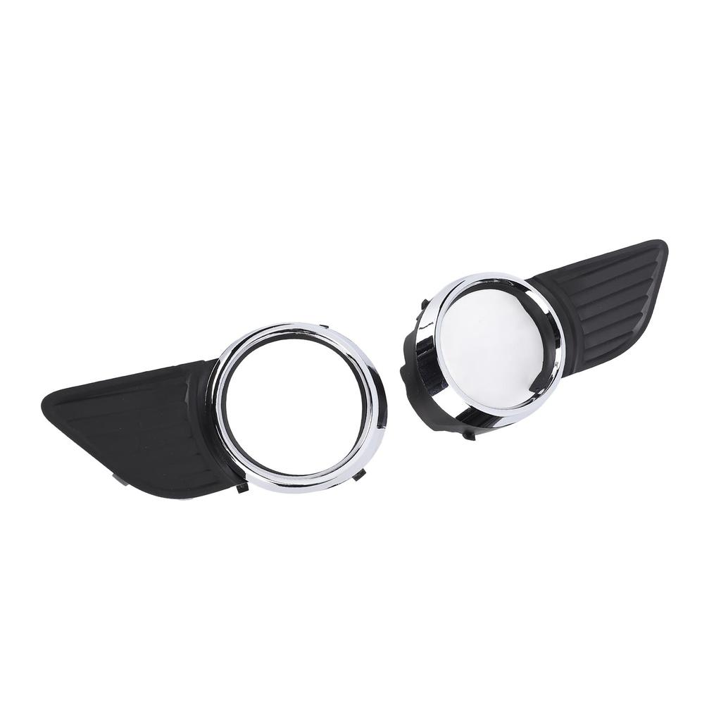 1 Par Moldura da Cobertura da Moldura da Lâmpada de Nevoeiro 5212708030 Anel de Acabamento Cromado Acabamento da Cobertura da Luz de Nevoeiro Grelha